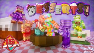 Thumbnail of the Minecraft Bedrock Marketplace product Desserts created by LinsCraft.
