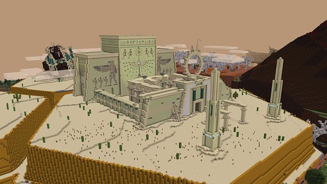 Screenshot of the Minecraft Bedrock Marketplace product Hex Isle created by LinsCraft.