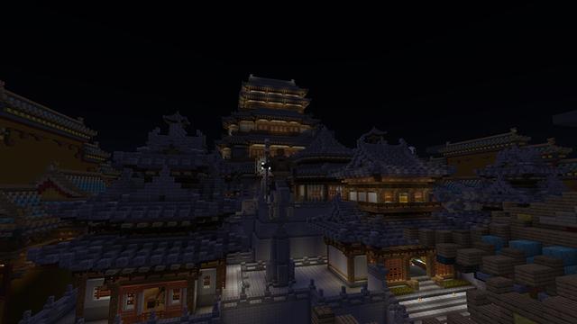 Screenshot of the Minecraft Bedrock Marketplace product Kylin City created by LinsCraft.