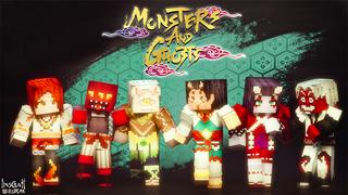 Thumbnail of the Minecraft Bedrock Marketplace product Monsters and Ghosts created by LinsCraft.