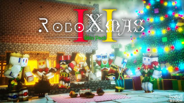 Thumbnail of the Minecraft Bedrock Marketplace product RoboXmas 2 created by LinsCraft.