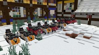 Screenshot of the Minecraft Bedrock Marketplace product Snowfall Adventure created by LinsCraft.