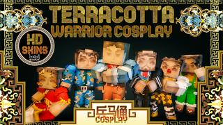 Thumbnail of the Minecraft Bedrock Marketplace product Terracotta Warrior Cosplay HD created by LinsCraft.