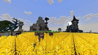 Screenshot of the Minecraft Bedrock Marketplace product Viqola Isle Mash-Up created by LinsCraft.