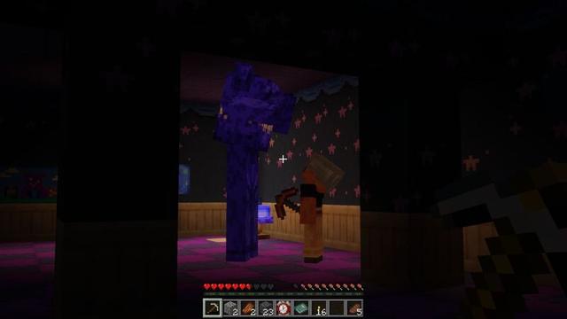 Screenshot of the Minecraft Bedrock Marketplace product Creepy Plushies Add-On created by Lofi Girl.