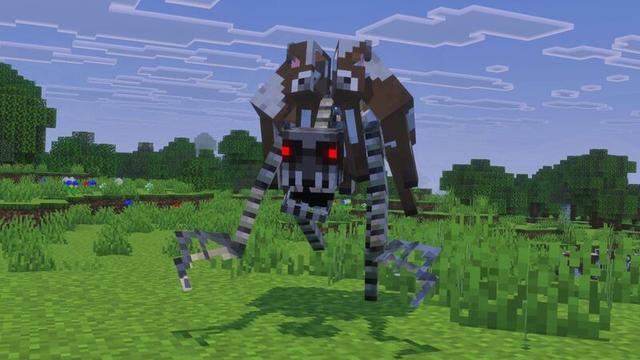Screenshot of the Minecraft Bedrock Marketplace product Creepy Plushies Add-On created by Lofi Girl.