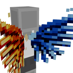 Thumbnail of the Minecraft Bedrock Marketplace product Fire and Ice Wings created by Lofi Girl.