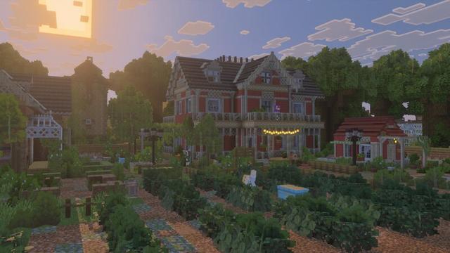 Screenshot of the Minecraft Bedrock Marketplace product Furniture Builder Add-On created by Lofi Girl.