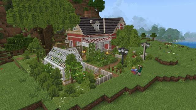 Screenshot of the Minecraft Bedrock Marketplace product Furniture Builder Add-On created by Lofi Girl.