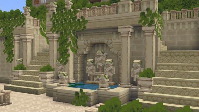 Screenshot of the Minecraft Bedrock Marketplace product Furniture Builder Add-On created by Lofi Girl.