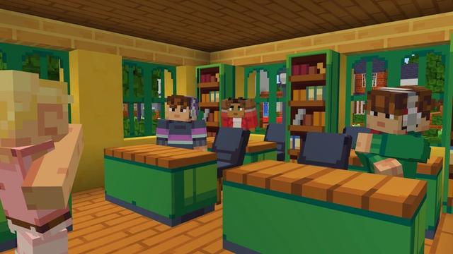 Screenshot of the Minecraft Bedrock Marketplace product Furniture City created by Lofi Girl.