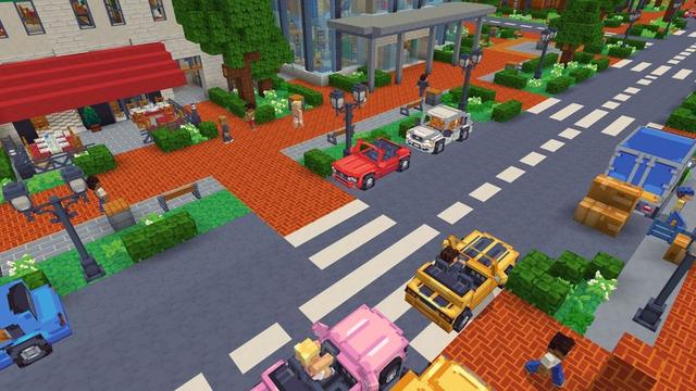 Screenshot of the Minecraft Bedrock Marketplace product Furniture City created by Lofi Girl.