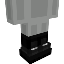 Thumbnail of the Minecraft Bedrock Marketplace product Goth Platform Shoes created by Lofi Girl.