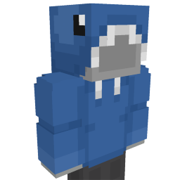 Thumbnail of the Minecraft Bedrock Marketplace product Shark Hoodie created by Lofi Girl.