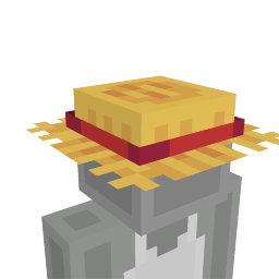 Thumbnail of the Minecraft Bedrock Marketplace product Straw Hat created by Lofi Girl.