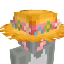 Thumbnail of the Minecraft Bedrock Marketplace product Strawhat with Flowers created by Lofi Girl.