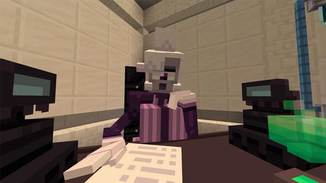 Screenshot of the Minecraft Bedrock Marketplace product Alien Abduction created by Logdotzip.