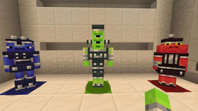 Screenshot of the Minecraft Bedrock Marketplace product Alien Abduction created by Logdotzip.