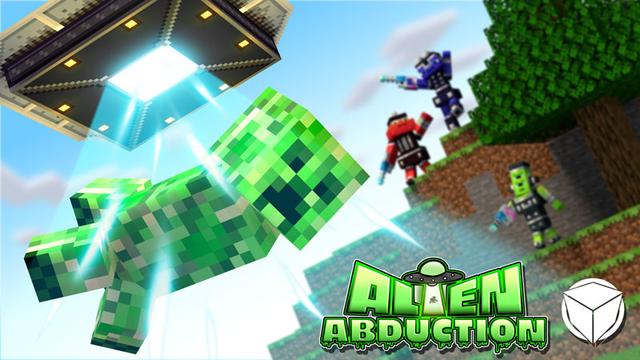 Thumbnail of the Minecraft Bedrock Marketplace product Alien Abduction created by Logdotzip.
