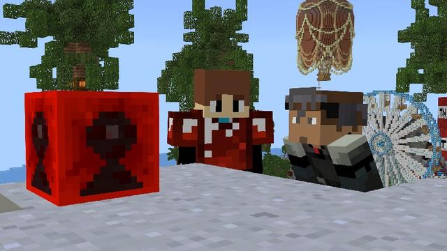 Screenshot of the Minecraft Bedrock Marketplace product Big Block Island created by Logdotzip.