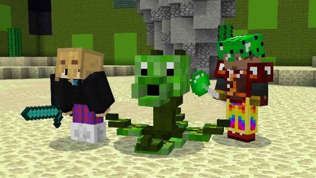 Screenshot of the Minecraft Bedrock Marketplace product Big Block Island created by Logdotzip.