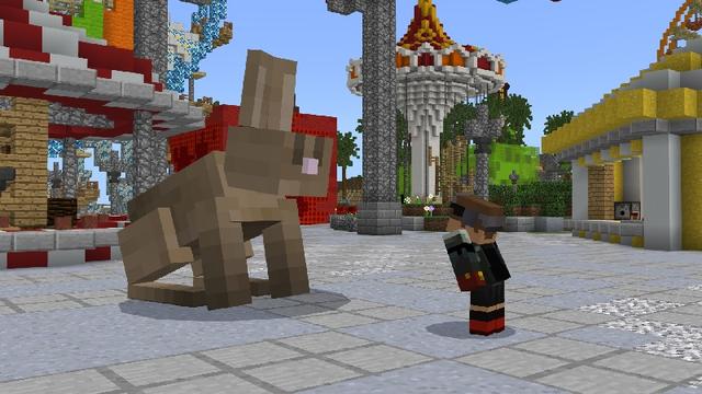 Screenshot of the Minecraft Bedrock Marketplace product Big Block Island created by Logdotzip.