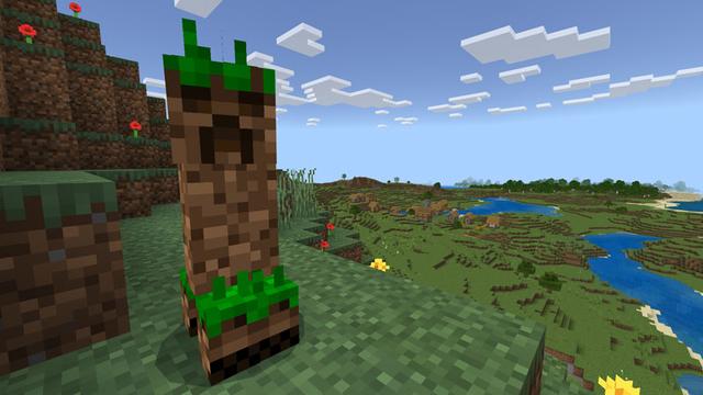 Screenshot of the Minecraft Bedrock Marketplace product Biome Creepers created by Logdotzip.