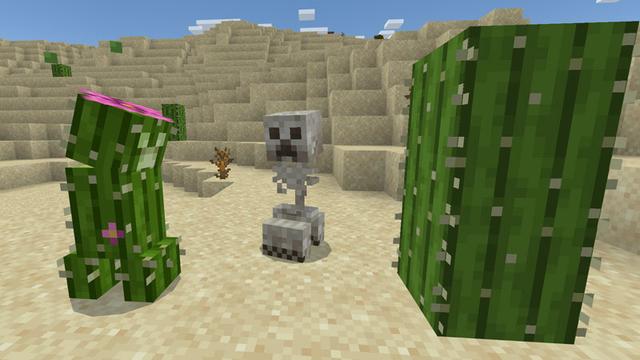 Screenshot of the Minecraft Bedrock Marketplace product Biome Creepers created by Logdotzip.