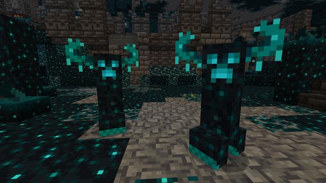 Screenshot of the Minecraft Bedrock Marketplace product Biome Creepers created by Logdotzip.