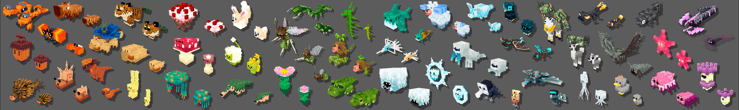 Biome Pets Add-On by Logdotzip | CHUNK - Minecraft Bedrock Marketplace ...