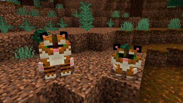 Screenshot of the Minecraft Bedrock Marketplace product Biome Pets Add-On created by Logdotzip.