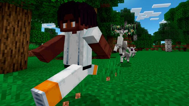 Screenshot of the Minecraft Bedrock Marketplace product Biome Pets v1.2 Add-On created by Logdotzip.