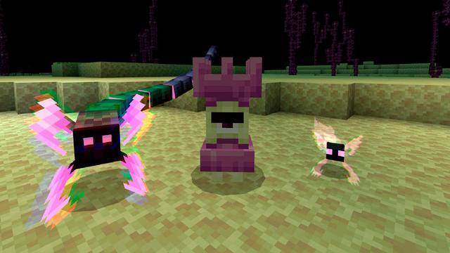 Screenshot of the Minecraft Bedrock Marketplace product Biome Pets v1.2 Add-On created by Logdotzip.
