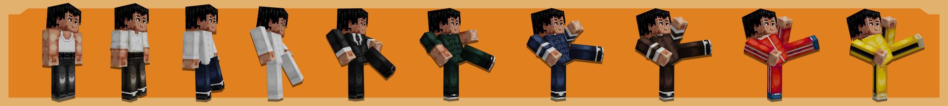 Panorama of the Minecraft Bedrock Marketplace product Bruce Lee: Dragon Fury created by Logdotzip.