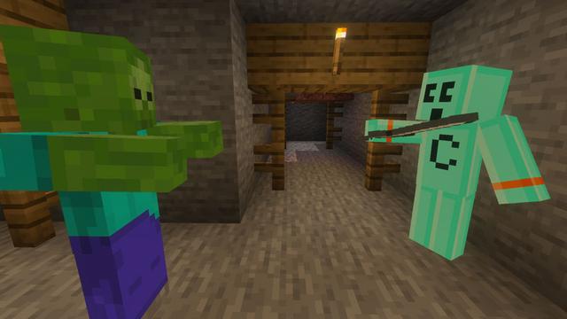 Screenshot of the Minecraft Bedrock Marketplace product Craftee Companion v1.2 Add-On created by Logdotzip.