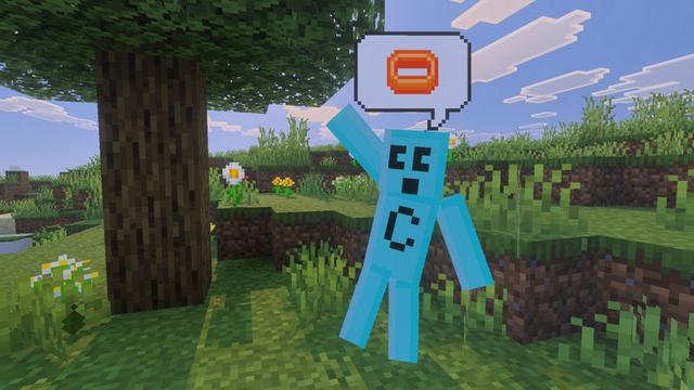 Screenshot of the Minecraft Bedrock Marketplace product Craftee Companion Add-On created by Logdotzip.