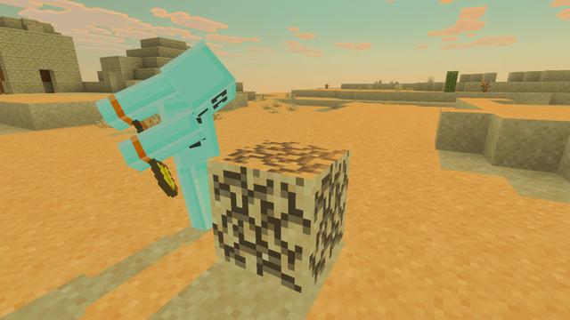 Screenshot of the Minecraft Bedrock Marketplace product Craftee Companion Add-On created by Logdotzip.