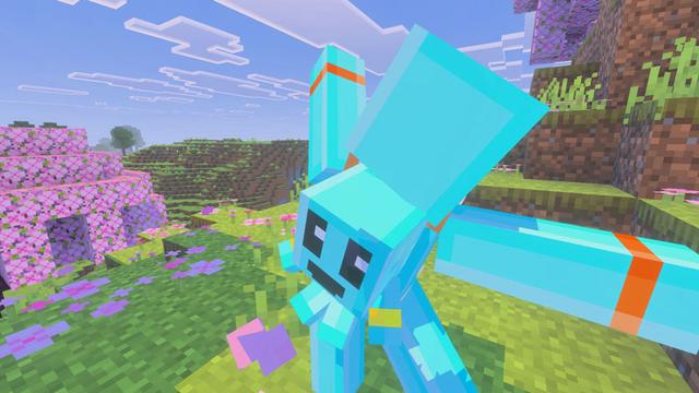 Screenshot of the Minecraft Bedrock Marketplace product Craftee Companion Add-On created by Logdotzip.