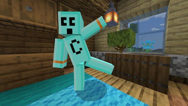 Screenshot of the Minecraft Bedrock Marketplace product Craftee Custom Hearts created by Logdotzip.