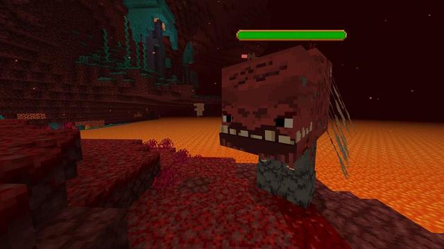 Screenshot of the Minecraft Bedrock Marketplace product Craftee Custom Hearts created by Logdotzip.