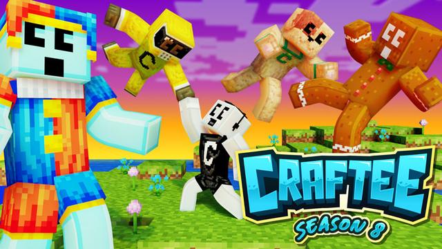 Thumbnail of the Minecraft Bedrock Marketplace product Craftee Season 8 created by Logdotzip.