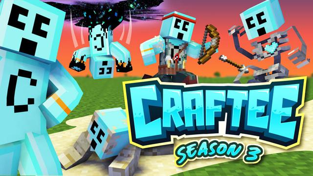 Thumbnail of the Minecraft Bedrock Marketplace product Craftee Season 3 created by Logdotzip.