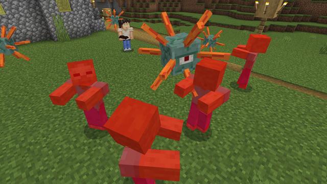 Screenshot of the Minecraft Bedrock Marketplace product Craftee’s Custom Hearts [DX] v1.1 created by Logdotzip.