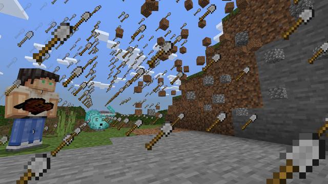 Screenshot of the Minecraft Bedrock Marketplace product Craftee’s Custom Hearts [DX] v1.1 created by Logdotzip.