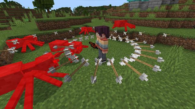 Screenshot of the Minecraft Bedrock Marketplace product Craftee’s Custom Hearts [DX] v1.1 created by Logdotzip.