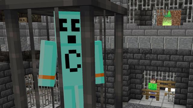 Screenshot of the Minecraft Bedrock Marketplace product Craftee’s Elemental Escape created by Logdotzip.