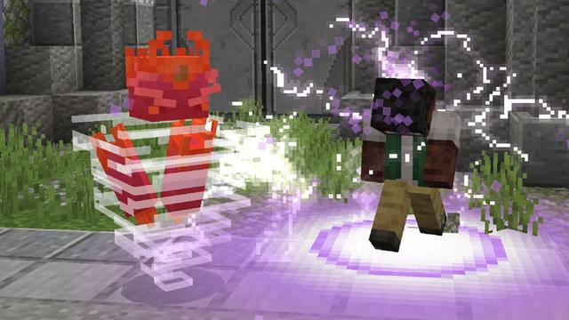 Screenshot of the Minecraft Bedrock Marketplace product Craftee’s Elemental Escape created by Logdotzip.