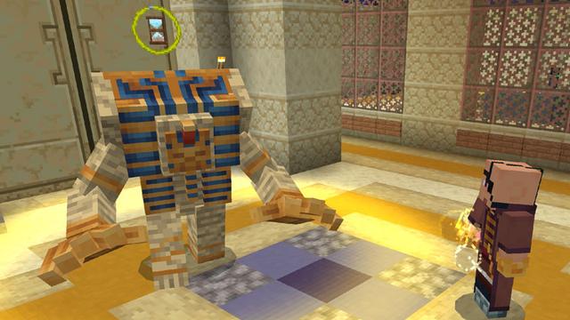 Screenshot of the Minecraft Bedrock Marketplace product Craftee’s Elemental Escape created by Logdotzip.