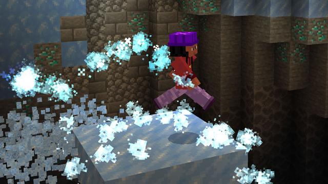 Screenshot of the Minecraft Bedrock Marketplace product Craftee’s Elemental Escape created by Logdotzip.