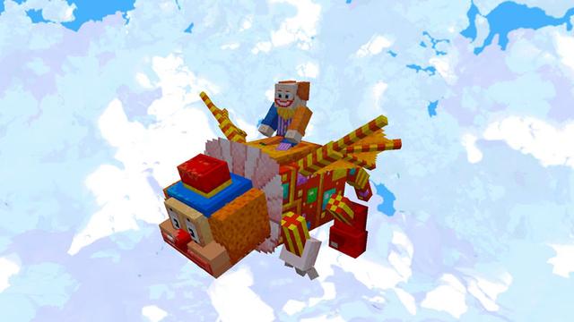 Screenshot of the Minecraft Bedrock Marketplace product Cursed Dragons created by Logdotzip.